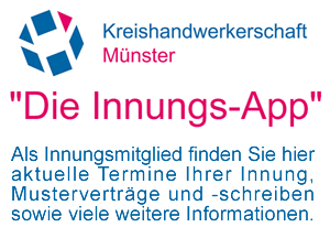 Die Innungs-App der Kreishandwerkerschaft Münster